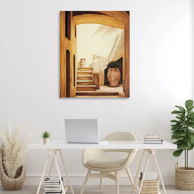 Best Architecture & Cityscape Art Paintings for Living Rooms