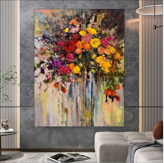 Custom Handmade Floral Paintings: Personalizing Nature’s Beauty for Your Home