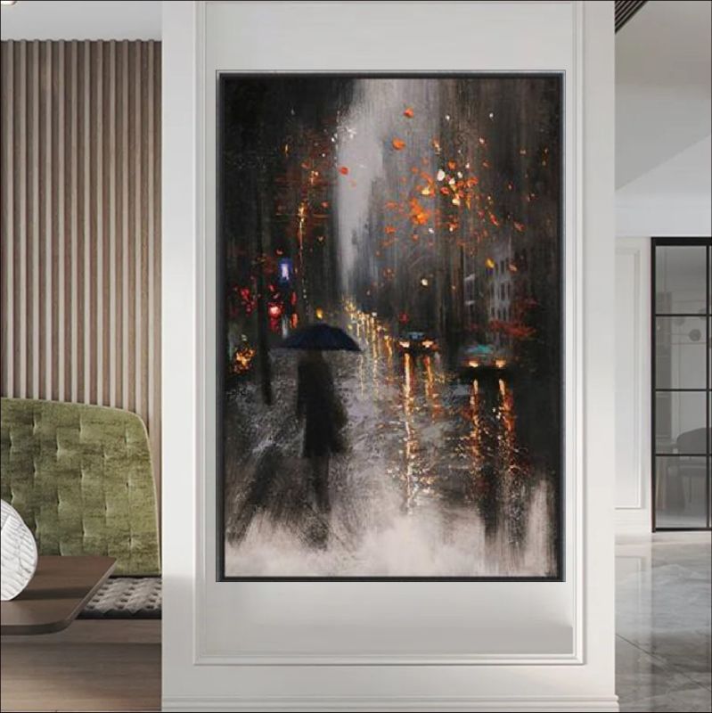 Architecture and cityscape wall art featuring buildings, monuments, and urban scenes—available as handmade paintings and fine art prints for home decor.