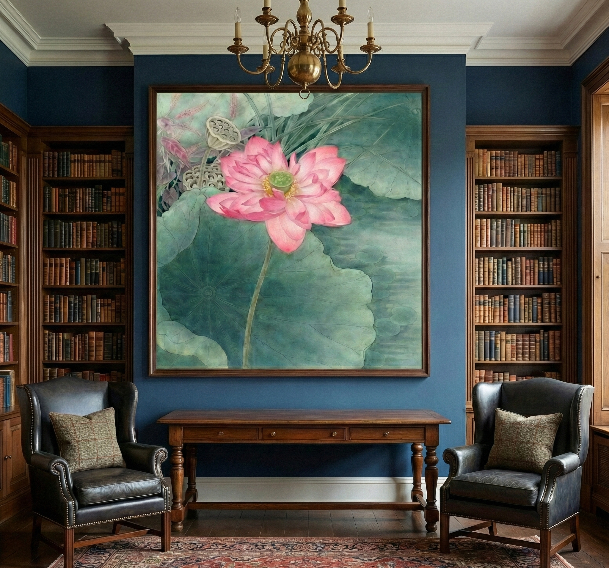 Lotus Serenity – Traditional Oriental Botanical Art