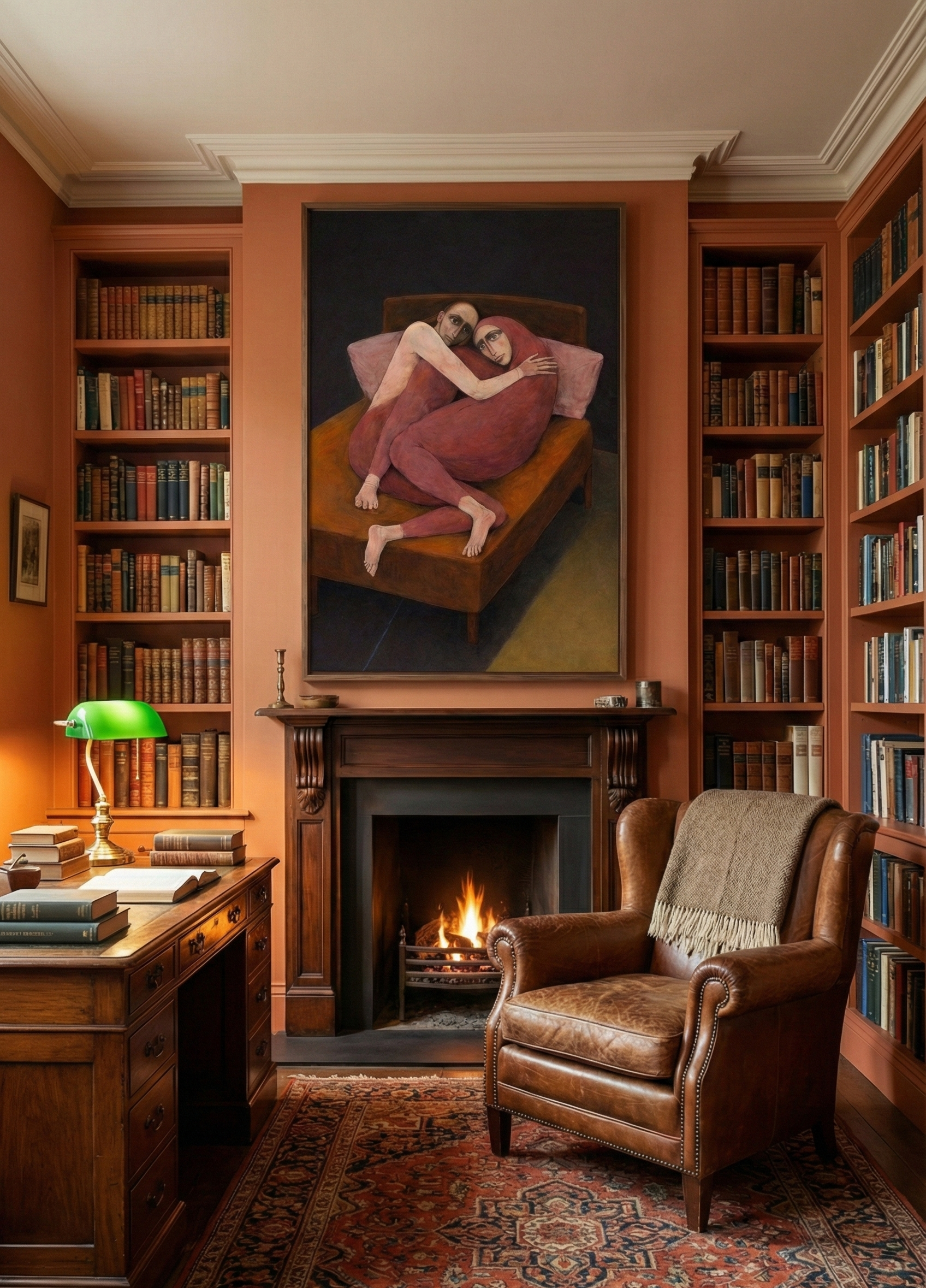 Resting Souls – Intimate Abstract Figurative Art