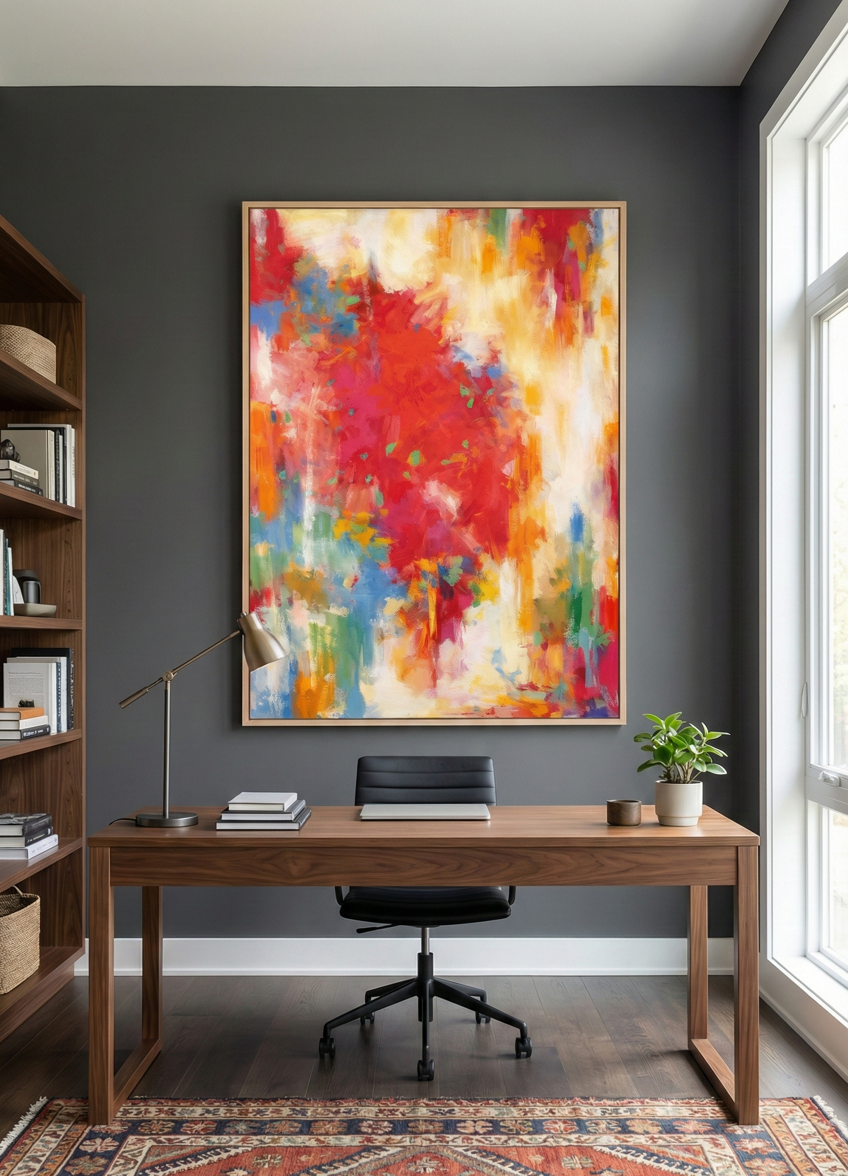 Radiant Energy – Large Modern Abstract Wall Art
