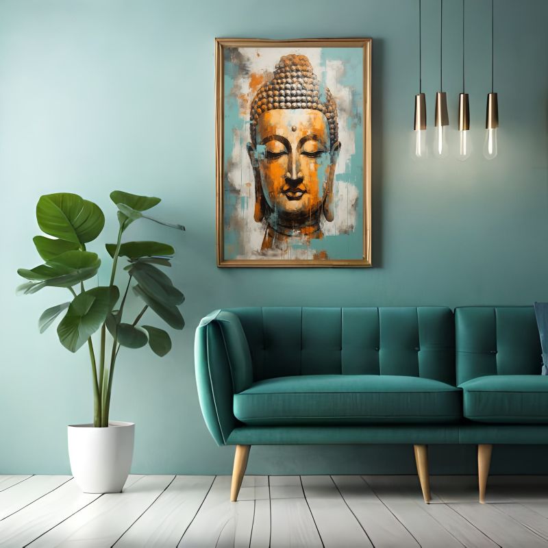 Abstract Buddha