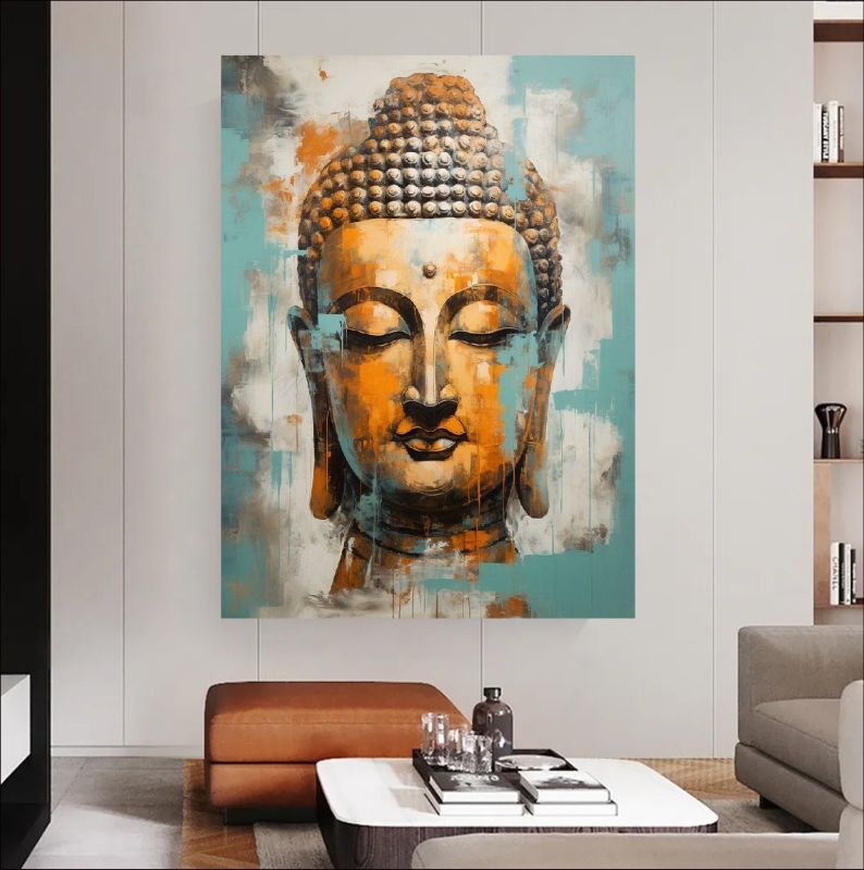 Abstract Buddha