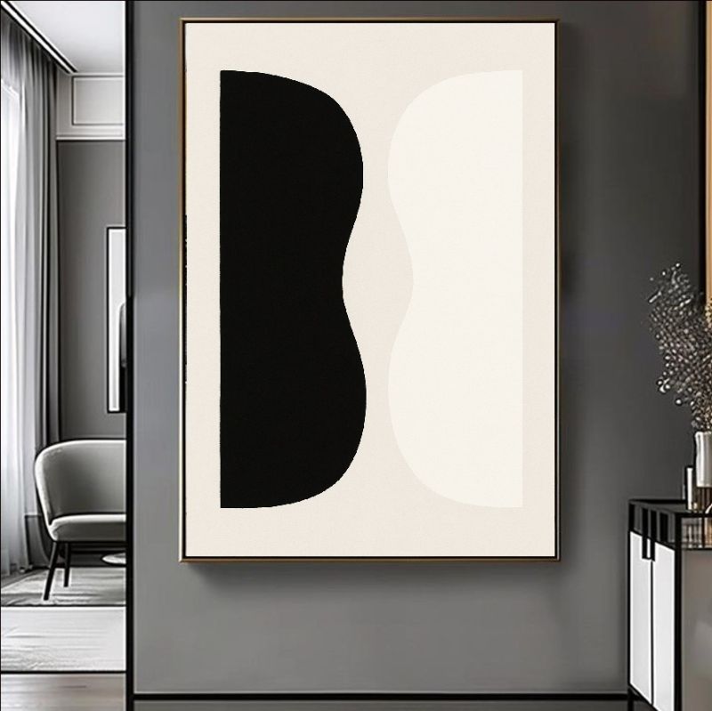 A Minimalist Black and White Duo