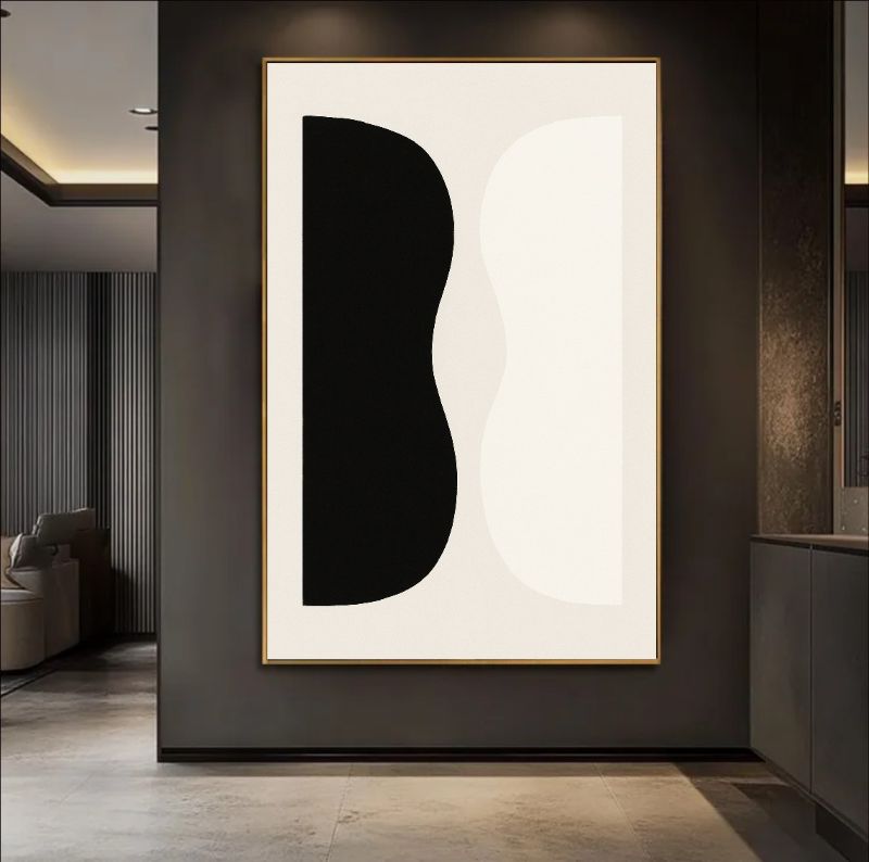 A Minimalist Black and White Duo