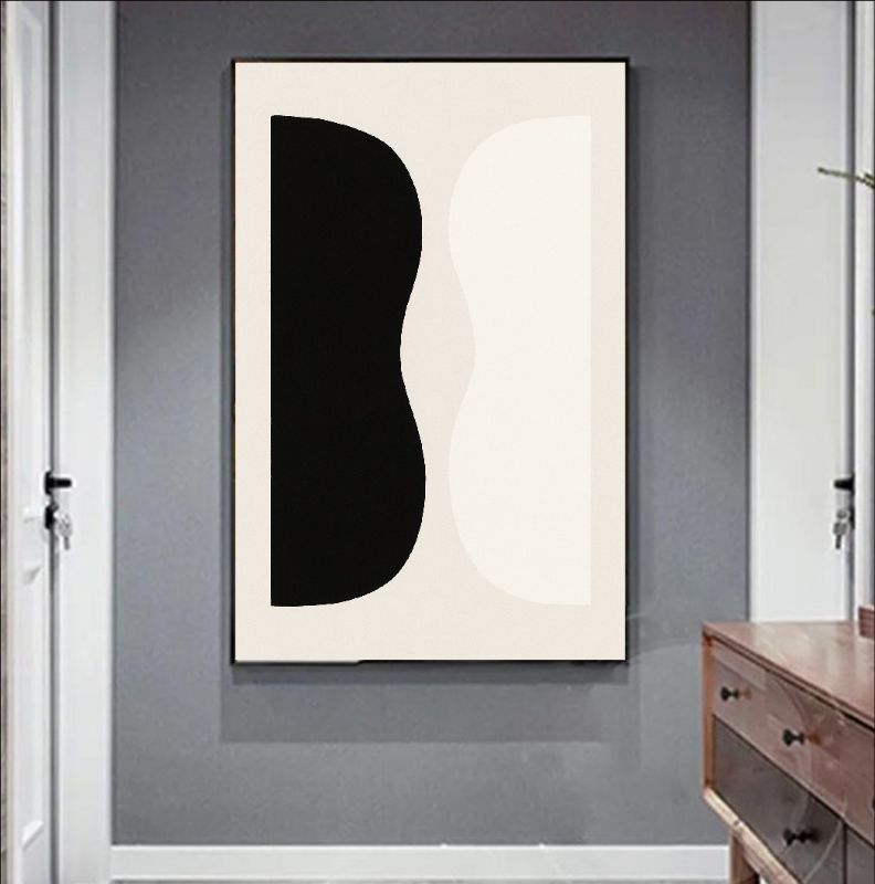 A Minimalist Black and White Duo