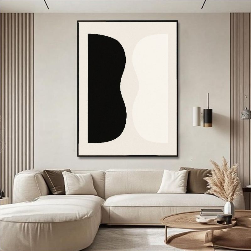 A Minimalist Black and White Duo