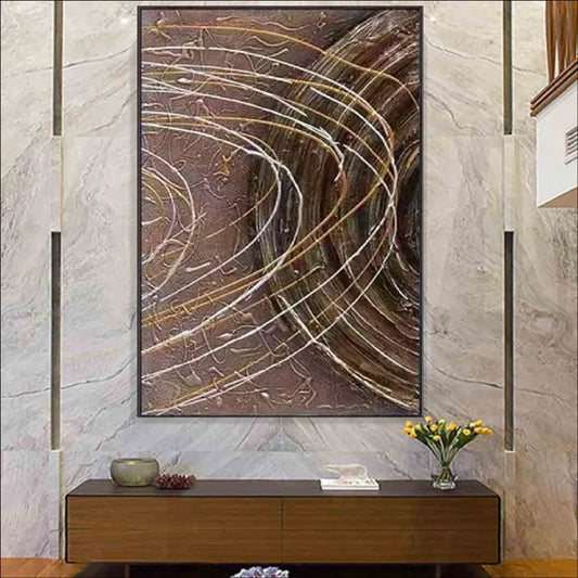 Cosmic Swirls - Abstract Art Inspired by Celestial Movements