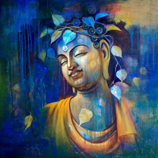 Spiritual Lord Gautum Buddha Painting