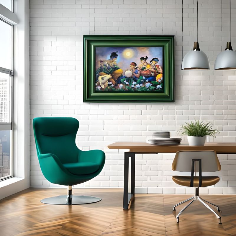 Divine Love and Music-Krishna's Symphony with the Gopis