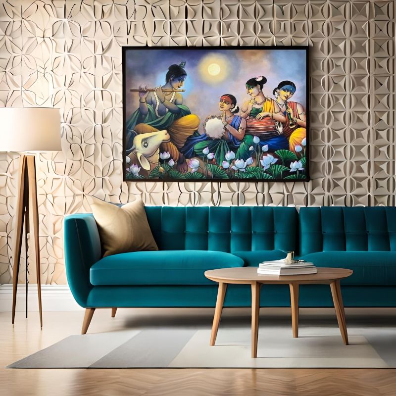 Divine Love and Music-Krishna's Symphony with the Gopis