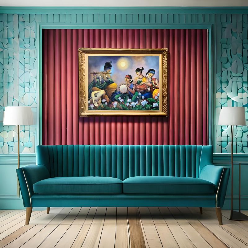 Divine Love and Music-Krishna's Symphony with the Gopis