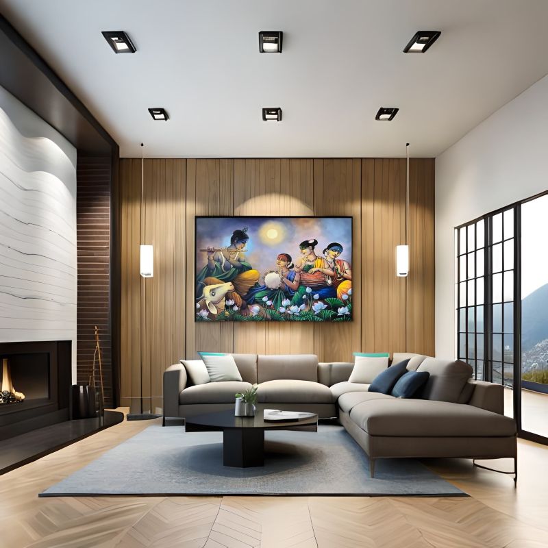 Divine Love and Music-Krishna's Symphony with the Gopis