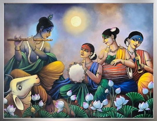 Divine Love and Music-Krishna’s Symphony with the Gopis