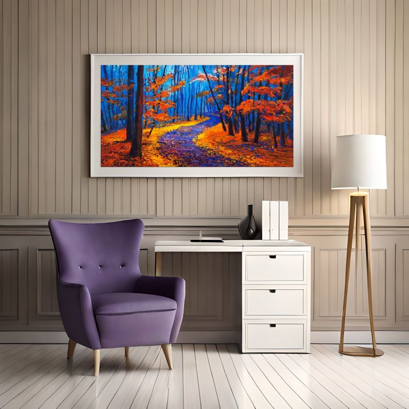 Enchanted Autumn Path