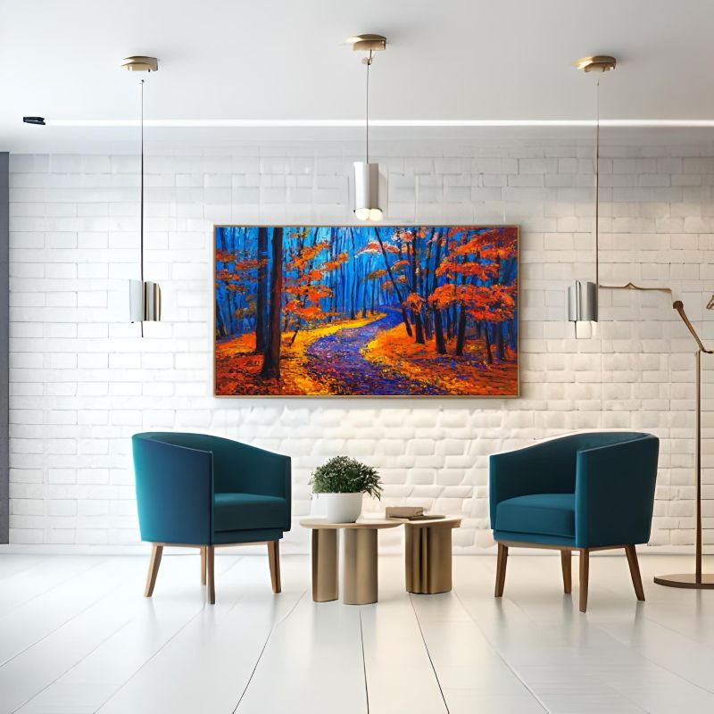 Enchanted Autumn Path