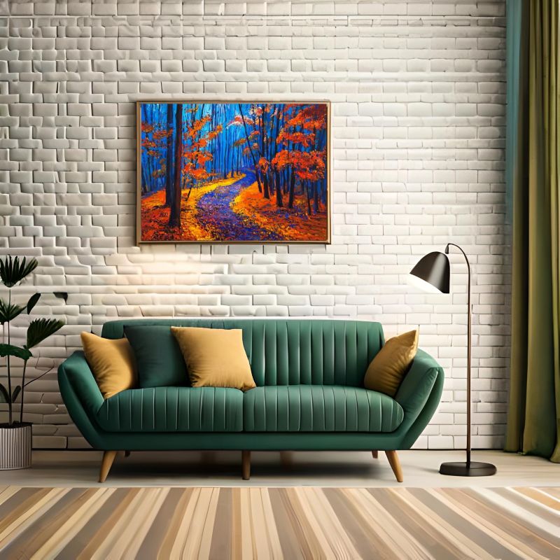 Enchanted Autumn Path