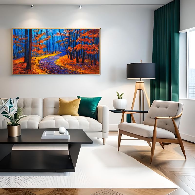 Enchanted Autumn Path