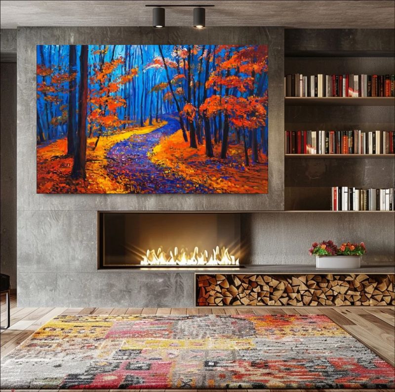 Enchanted Autumn Path