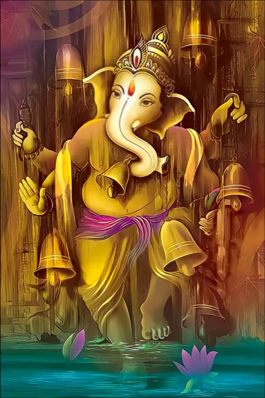 God Ganesha Paintings