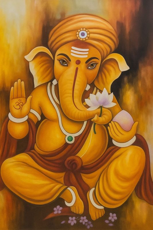 God Ganesha Paintings