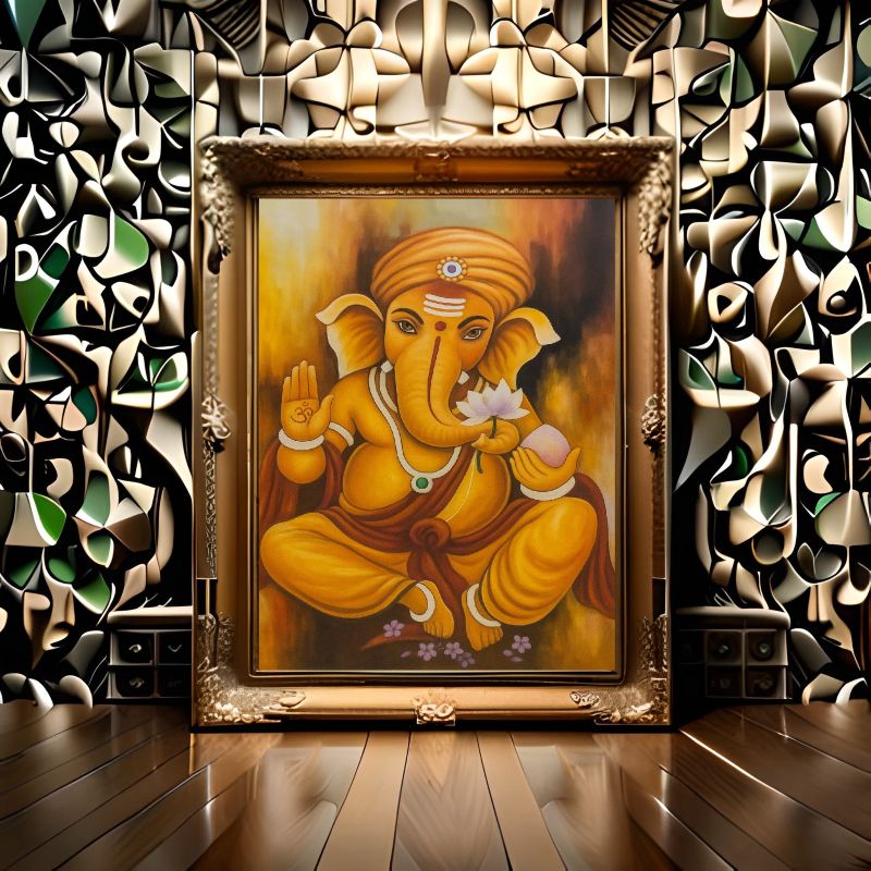 God Ganesha Paintings