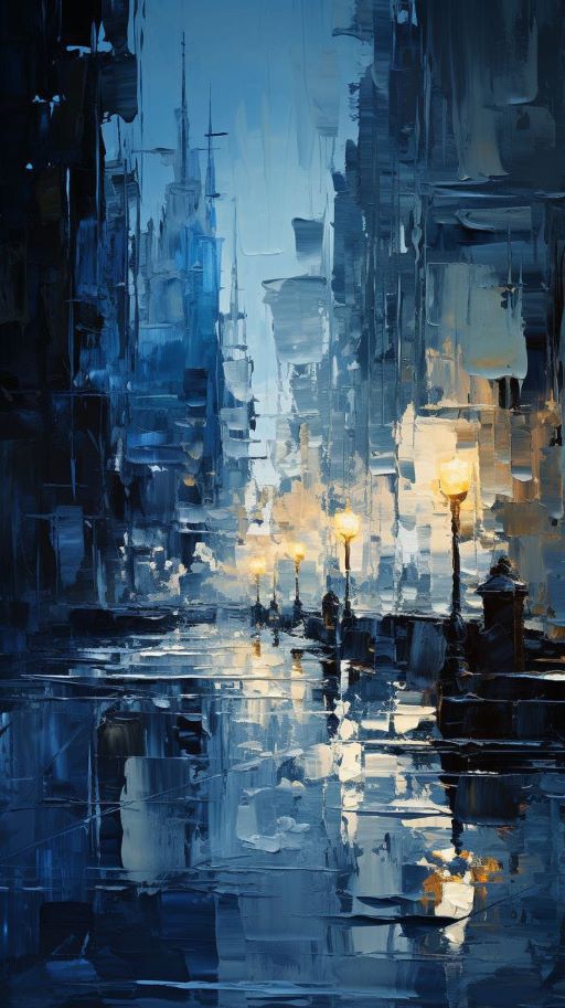 Night City Artworks & Paintings