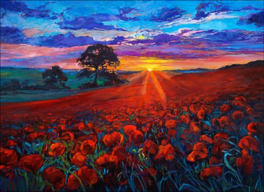 Poppy Field Paintings