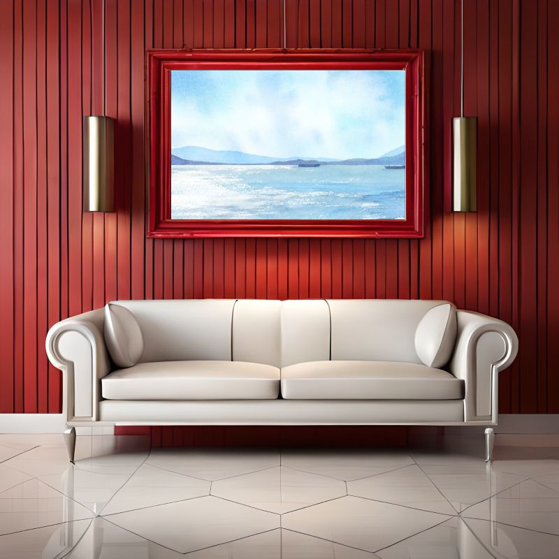 Reflections of Blue: Ocean Meets Tranquility