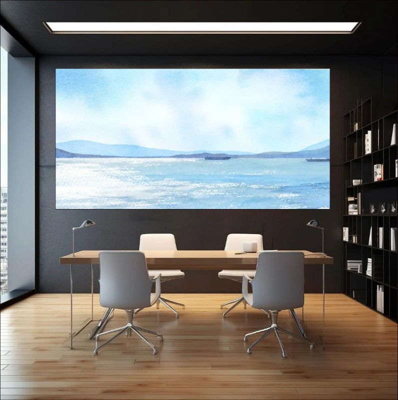 Reflections of Blue: Ocean Meets Tranquility