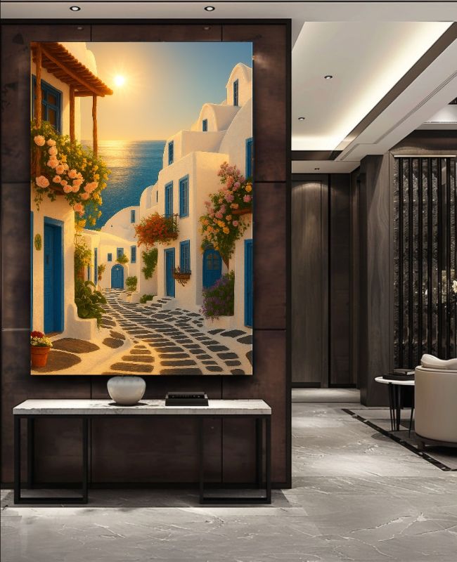 Echoes of Oia – Cycladic Houses in Greece